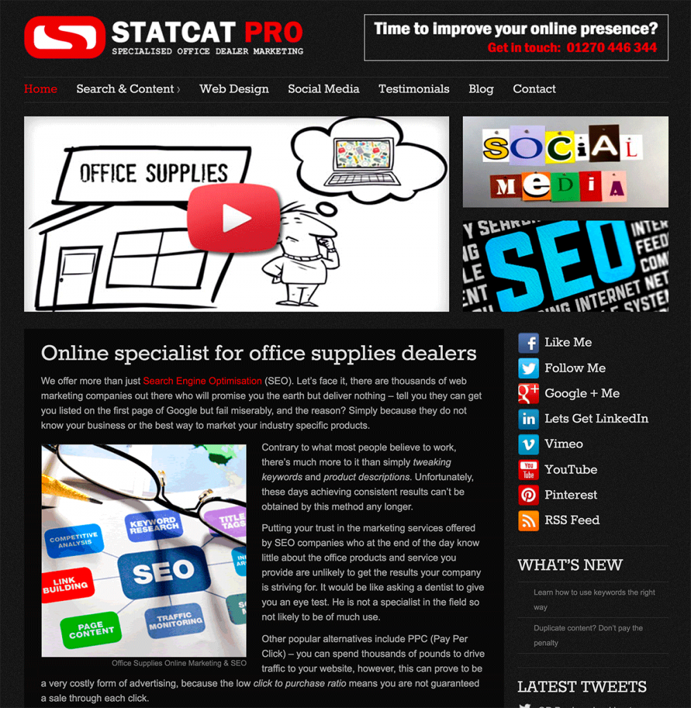 StatCat Pro - Office Supplies Marketing