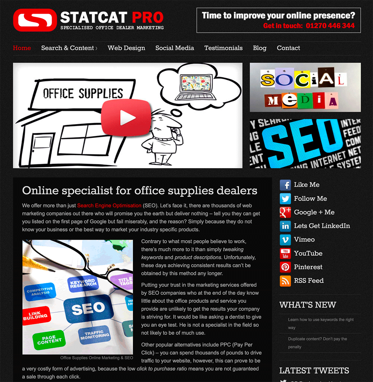 StatCat Pro - Office Supplies Marketing