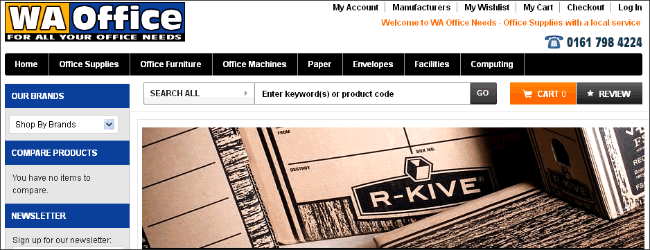 WA Office Supplies Manchester